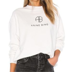 Anine Bing Logo Sweatshirt